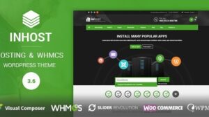 InHost v.4.0.1 WHMCS Integration WordPress Theme