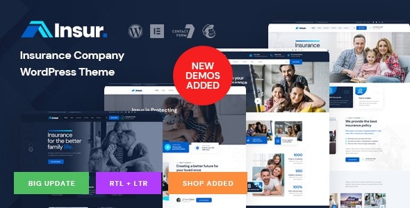 Insuz v1.0 Insurance Company WordPress Theme