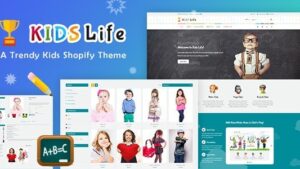 Kids Life - Toys, Children School Shopify Theme