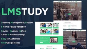 LMStudy v.2.1 Education LMS WooCommerce Theme