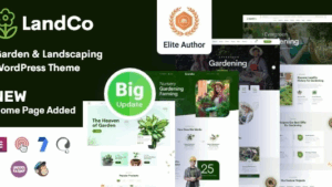 Landco (v1.1.5) Garden & Landscaping WordPress Theme + RTL