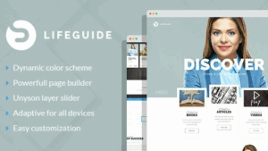 LifeGuide (v2.21.0) Public Speaker & Life Coach WordPress theme