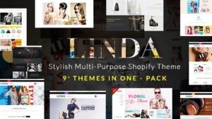 Linda (v2.0) Custom, Multipurpose Shopify Theme