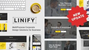 Linify v1.9.2 Multipurpose Corporate WordPress Theme