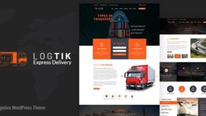 Logtik (v2.7) WP Logistics, Cargo & Transportation