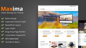 Maxima (v1.2.4) Minimal Blog & Magazine WordPress Theme