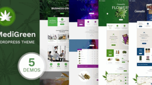 MediGreen (v1.2.3) Medical Marijuana & Dispensary WordPress Theme