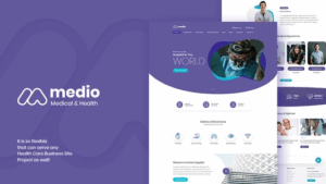 Medio (v1.5.0) Medical Organization WordPress Theme
