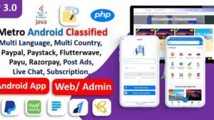Metro Classified App v3.0 | Buy, sell app | website & Admin Panel | Payment Gateways | Membership