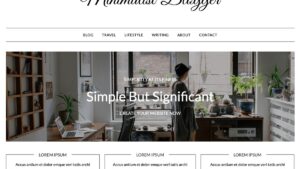 MinimalistBlogger (v123.3) Superb Themes