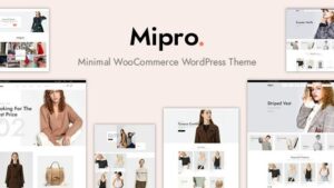 Mipro v1.2.7 Minimal WooCommerce WordPress Theme