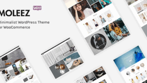 Moleez (v2.4.4) Minimalist WordPress Theme for WooCommerce