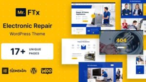 MrFix (v1.3.0) Appliances Repair Services WordPress Theme