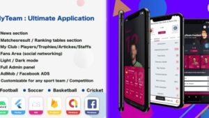 My Team (v3.0) Soccer - Football - Cricket - Sport Application