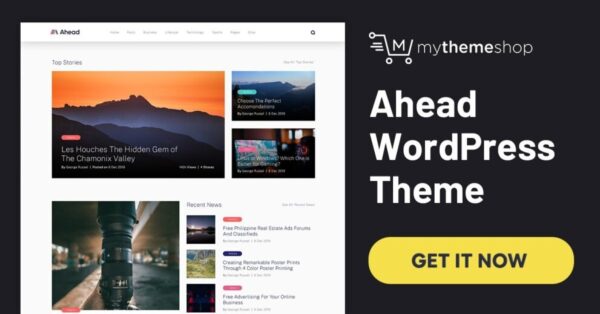MyThemeShop Ahead (v1.0.12) WordPress Theme