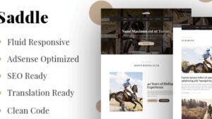 MyThemeShop Saddle (v1.0.10) WordPress Theme