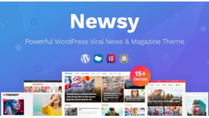 Newsy (v2.6.1) Viral News & Magazine WordPress Theme