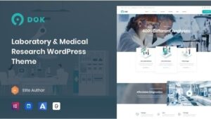 Ninedok (v1.1.4) Laboratory & Research WordPress Theme