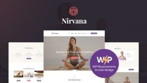 Nirvana (v2.6) Yoga Studio and Fitness Club WordPress Theme (Activated)