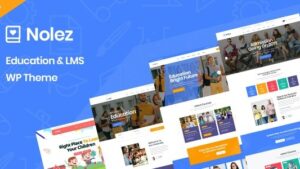 Nolez (v1.0) Education WordPress Theme