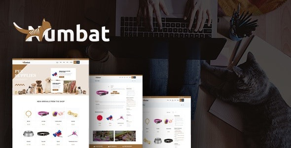 Numbat v1.8 Pet Shop WooCommerce WordPress Theme