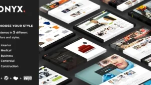 Onyx (v3.4.2) Multi-Concept Business WordPress Theme