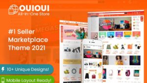 OuiOui v1.4.13 Multi Vendor MarketPlace Elementor WooCommerce Theme