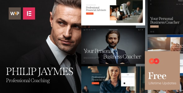 PJ (v3.9) Life & Business Coaching WordPress Theme