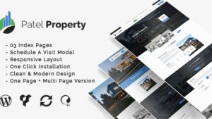Fixed* PatelProperty (v2.5) Single Property Real Estate WordPress Theme