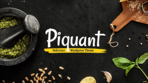 Piquant (v2.0) Restaurant, Bar & Café Theme