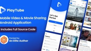 PlayTube (v3.8) Mobile Video & Movie Sharing Android Native Application (Import / Upload)