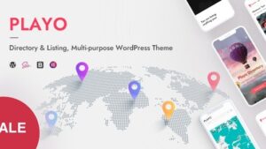 Playo (v2.15) Directory & Listing, Multi-purpose WordPress Theme