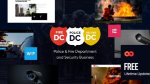 Police Department (v2.11.0) Fire & Security WordPress Theme