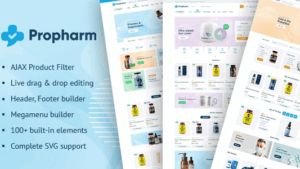 Propharm (v1.6) Pharmacy & Medical WordPress WooCommerce Theme