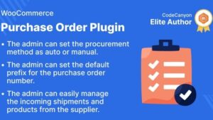 Purchase Order Plugin for WooCommerce (v1.1.1)