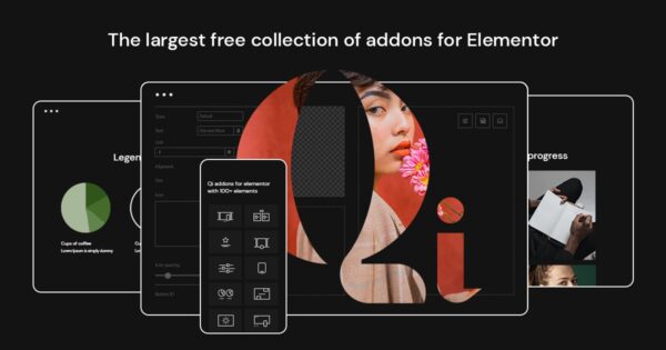 Qi Addons For Elementor Premium v1.7.1 + Qode Essential Addons Premium v1.0.7 (Activated)