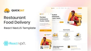 QuickEat (v1.0.0) React Food Delivery NextJS Template