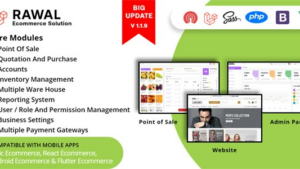 Fixed* Rawal (v1.1.9) All in One Laravel Ecommerce Solution with POS for Single & Multiple Location Business Brand [Activated]