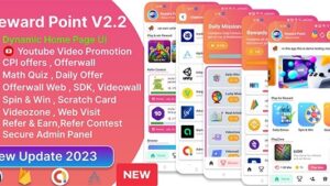 Fixed* Reward Point (v2.3) CPI Offer + Offerwall + Game + Spin