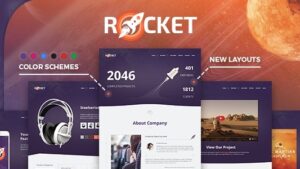 Rocket (v2.9.3) Creative Multipurpose WordPress Theme