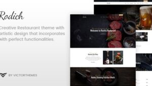 Rodich (v2.2.1) A Restaurant WordPress Theme