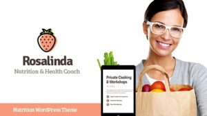 Rosalinda (v1.2.2) Health Coach & Vegetarian Lifestyle Blog WordPress Theme