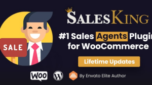 SalesKing (v1.7.50) Ultimate Sales Team, Agents & Reps Plugin for WooCommerce [Activated]