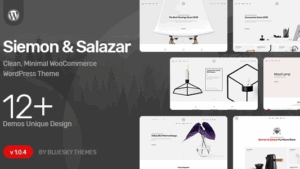 Siemon & Salazar (v1.0.0) Clean, Minimal WooCommerce Theme