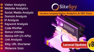 SiteSpy v8.4 The Most Complete Visitor Analytics & SEO Tools