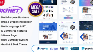 Skynet (v4.1) Multipurpose Laravel CMS