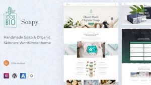 Soapy (v1.1.2) Handmade & Organic Skincare WordPress