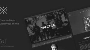 Spectra (v2.6.1) Continuous Music Playback WordPress Theme