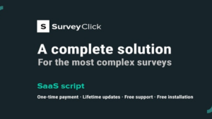 SurveyClick v1.0.1 SaaS Survey Builder 