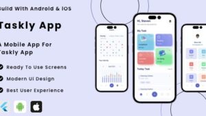 Taskly App (v1.0.0) Flutter Mobile App Template 
